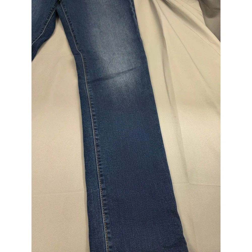 Banana Republic Travel Jeans Mens 33x34 Slim Fit Blue Denim Stretch Pants